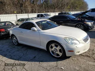 2004 Lexus SC 430 z VIN JTHFN48Y440053107, wystawiony jako Copart lot #46155525 z przebiegiem 223 220 mil mil oraz Czysty tytuł • Clean title. Historia ofert i sprzedaży dostępna na DreamBid. Obrazek 4.