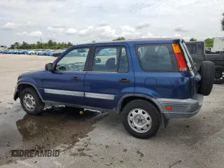 1999 Honda CR-V LX with VIN JHLRD1840XC037215, listed as a Copart auction lot 71116744 with 156,385 mi miles and Salvage Title. Bid and sale history available at carsss.com. Image 2.