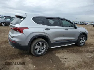 2021 Hyundai Santa Fe SE with VIN 5NMS1DAJ8MH323092, listed as a Copart auction lot 51797865 with 28,533 mi miles and Salvage Title. Bid and sale history available at carsss.com. Image 3.