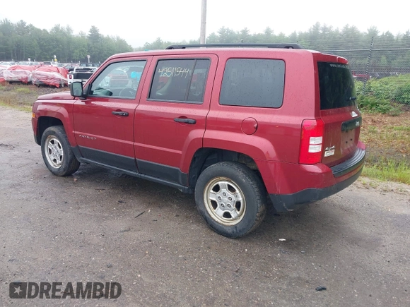 2012 Jeep Patriot Sport with VIN 1C4NJRBB4CD651215, listed as a IAAI auction lot 42511544 with 110,126 mi miles and . Bid and sale history available at DreamBid. Image 3.