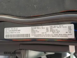 2023 Jeep Grand Cherokee Limited with VIN 1C4RJKBG8P8813463, listed as a Copart auction lot 52864245 with 19,706 mi miles and Salvage title. Bid and sale history available at DreamBid. Image 13.