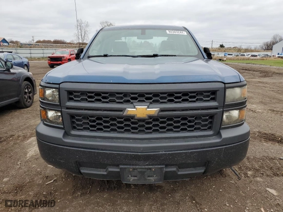 2015 Chevrolet Silverado 1500 Work Truck with VIN 1GCRCPEH5FZ151748, listed as a Copart auction lot 80303244 with 185,241 mi miles and Clean Title. Bid and sale history available at carsss.com. Image 5.