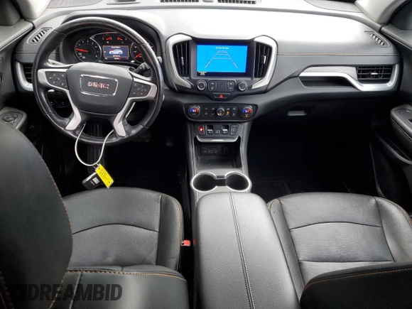 2020 GMC Terrain SLT with VIN 3GKALVEX0LL281386, listed as a Copart auction lot 56046165 with 53,294 mi miles and Salvage title. Bid and sale history available at DreamBid. Image 8.