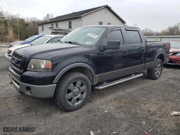 2008 Ford F-150 XLT with VIN 1FTPW14V98FA61008, listed as a Copart auction lot 52536455 with 175,308 mi miles and Salvage Title. Bid and sale history available at carsss.com. Image 1.