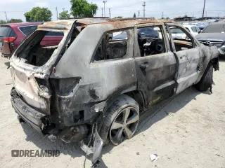 2014 Jeep Grand Cherokee Limited with VIN 1C4RJFBT1EC226438, listed as a Copart auction lot 61998865 with Not provided miles and Non repairable. Bid and sale history available at DreamBid. Image 3.