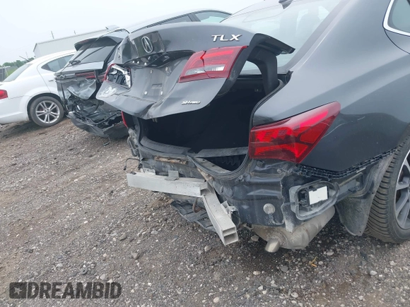 2015 Acura TLX Advance with VIN 19UUB3F72FA005092, listed as a IAAI auction lot 42508850 with 110,853 mi miles and . Bid and sale history available at DreamBid. Image 18.