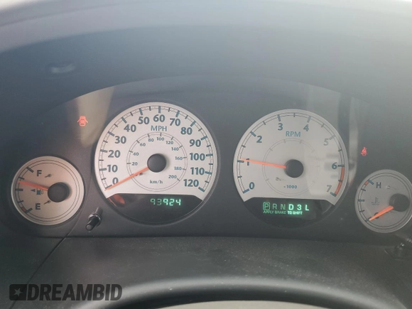 2007 Chrysler Town & Country Touring z VIN 2A4GP54L17R279349, wystawiony jako Copart lot #61488175 z przebiegiem 93 924 mil mil oraz Szkoda całkowita • Salvage title. Historia ofert i sprzedaży dostępna na DreamBid. Obrazek 9.