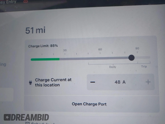 2018 Tesla Model S 75D with VIN 5YJSA1E21JF283971, listed as a IAAI auction lot 42507010 with 117,934 mi miles and . Bid and sale history available at DreamBid. Image 18.