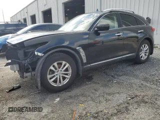 2013 Infiniti FX with VIN JN8CS1MU0DM140661, listed as a Copart auction lot 56652205 with Not provided miles and Salvage title. Bid and sale history available at DreamBid. Image 1.