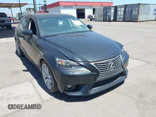 2014 Lexus IS 250 with VIN JTHBF1D22E5017576, listed as a IAAI auction lot 42131644 with 131,674 mi miles. Bid and sale history available at carsss.com. Image 6.