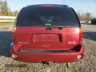 2007 GMC Envoy SLT with VIN 1GKDT13SX72259545, listed as a Copart auction lot 75602384 with 79,055 mi miles and Salvage Title. Bid and sale history available at carsss.com. Image 6.