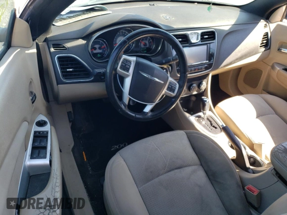 2011 Chrysler 200 Touring with VIN 1C3BC2EB1BN535760, listed as a Copart auction lot 48604165 with 163,789 mi miles and Clean Title. Bid and sale history available at carsss.com. Image 8.