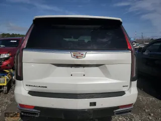 2021 Cadillac Escalade RWD Premium Luxury with VIN 1GYS3BKL0MR457504, listed as a Copart auction lot 45189305 with 84,961 mi miles and Salvage Title. Bid and sale history available at carsss.com. Image 6.