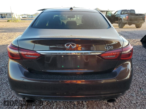 2018 Infiniti Q50 Sport z VIN JN1EV7AP9JM351062, wystawiony jako Copart lot #54391635 z przebiegiem 111 359 mil mil oraz Szkoda całkowita • Salvage title. Historia ofert i sprzedaży dostępna na DreamBid. Obrazek 6.