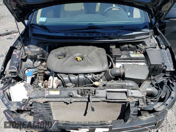 2011 Hyundai Elantra GLS with VIN 5NPDH4AE9BH052356, listed as a Copart auction lot 53126695 with 79,601 mi miles and Clean Title. Bid and sale history available at carsss.com. Image 11.