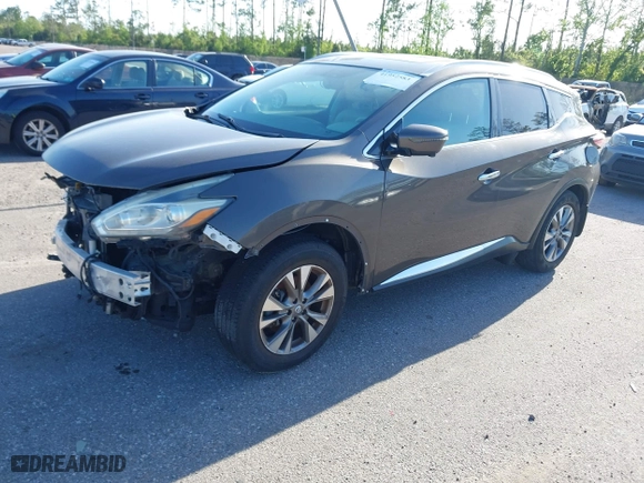 2016 Nissan Murano S with VIN 5N1AZ2MGXGN128770, listed as a IAAI auction lot 41952583 with 147,646 mi miles. Bid and sale history available at carsss.com. Image 16.