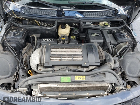 2007 MINI Convertible S with VIN WMWRH33597TJ43818, listed as a Copart auction lot 64623075 with 104,889 mi miles and Clean title. Bid and sale history available at DreamBid. Image 11.