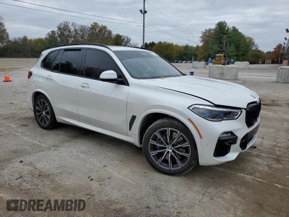 2020 BMW X5 M50i with VIN 5UXJU4C09L9D24092, listed as a Copart auction lot 72010503 with 0 mi miles. Bid and sale history available at carsss.com. Image 4.