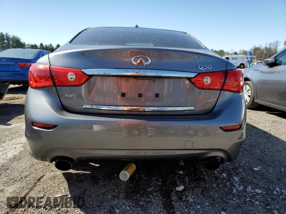 2017 Infiniti Q50 Premium z VIN JN1EV7AR9HM840329, wystawiony jako Copart lot #49451005 z przebiegiem 95 348 mil mil oraz Szkoda całkowita • Salvage title. Historia ofert i sprzedaży dostępna na DreamBid. Obrazek 6.