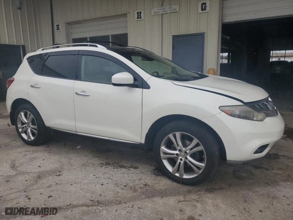 2011 Nissan Murano SV with VIN JN8AZ1MW0BW156770, listed as a Copart auction lot 51935615 with 185,540 mi miles and Clean Title. Bid and sale history available at carsss.com. Image 4.