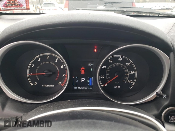 2011 Mitsubishi Outlander Sport SE with VIN JA4AP4AU5BZ009343, listed as a Copart auction lot 52790585 with 75,153 mi miles and Salvage Title. Bid and sale history available at carsss.com. Image 9.