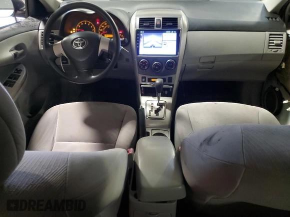 2011 Toyota Corolla L with VIN JTDBU4EE7BJ106290, listed as a Copart auction lot 51660045 with 130,201 mi miles and Salvage Title. Bid and sale history available at carsss.com. Image 8.