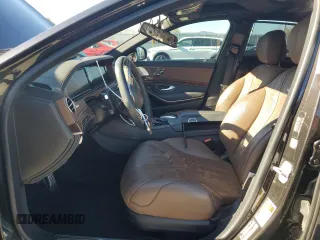 2016 Mercedes-Benz S-Class AMG S 63 with VIN WDDUG7JB0GA235269, listed as a Copart auction lot 78687474 with 52,452 mi miles and Salvage Title. Bid and sale history available at carsss.com. Image 7.