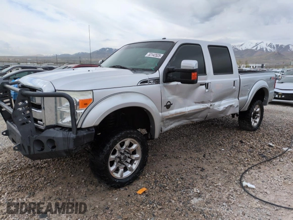 2011 Ford F-350 XL with VIN 1FT8W3BT5BEA23905, listed as a Copart auction lot 53142525 with 235,528 mi miles and Salvage title. Bid and sale history available at DreamBid. Image 1.