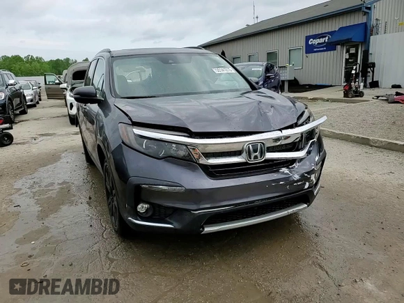 2021 Honda Pilot Special Edition with VIN 5FNYF5H25MB023088, listed as a Copart auction lot 55141015 with 66,163 mi miles and Salvage title. Bid and sale history available at DreamBid. Image 15.
