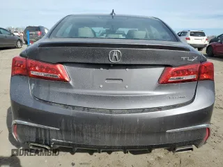 2018 Acura TLX Advance with VIN 19UUB3F7XJA006760, listed as a Copart auction lot 43047455 with 30,299 mi miles and Salvage title. Bid and sale history available at DreamBid. Image 6.