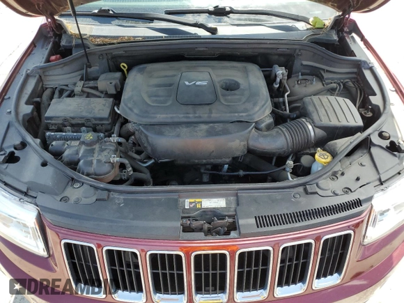 2016 Jeep Grand Cherokee Laredo with VIN 1C4RJFAG8GC413490, listed as a Copart auction lot 62347445 with 104,056 mi miles and Salvage title. Bid and sale history available at DreamBid. Image 12.