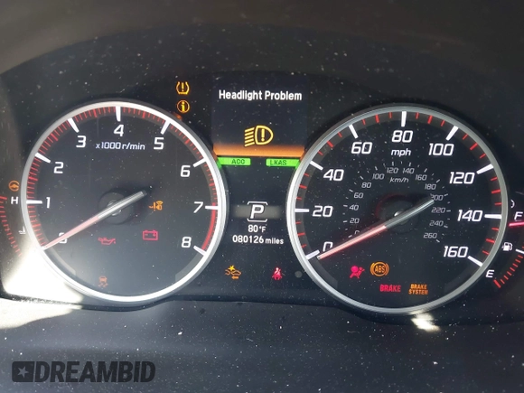 2019 Acura ILX Premium with VIN 19UDE2F82KA005159, listed as a IAAI auction lot 42406355 with 80,126 mi miles and . Bid and sale history available at DreamBid. Image 7.