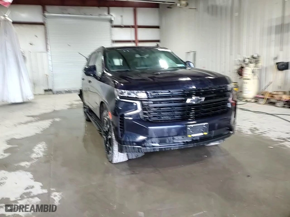 2023 Chevrolet Tahoe RST with VIN 1GNSKRKD9PR102238, listed as a Copart auction lot 87468924 with 0 mi miles and Salvage Title. Bid and sale history available at carsss.com. Image 14.
