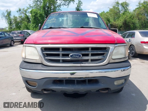 2000 Ford F-150 XL with VIN 1FTPF18LXYNA72484, listed as a IAAI auction lot 42187405 with 233,334 mi miles and . Bid and sale history available at DreamBid. Image 6.