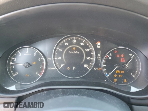 2024 Mazda 3 S with VIN 3MZBPAAM0RM406119, listed as a Copart auction lot 76826864 with 11,508 mi miles and Salvage Title. Bid and sale history available at DreamBid. Image 9.