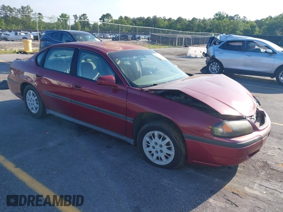 2005 Chevrolet Impala with VIN 2G1WF52K959286540, listed as a IAAI auction lot 42117488 with 102,850 mi miles and . Bid and sale history available at DreamBid. Image 1.