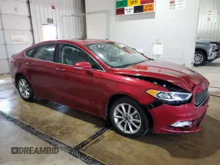 2017 Ford Fusion SE with VIN 3FA6P0HDXHR102646, listed as a Copart auction lot 62230085 with 115,915 mi miles and Salvage title. Bid and sale history available at DreamBid. Image 4.