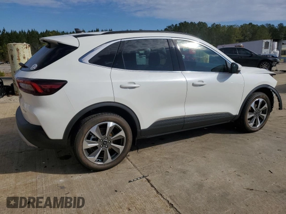 2024 Ford Escape Platinum with VIN 1FMCU9JA2RUA78276, listed as a Copart auction lot 46064715 with 2,854 mi miles and Salvage Title. Bid and sale history available at DreamBid. Image 3.