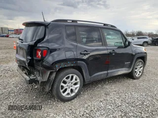 2018 Jeep Renegade Latitude with VIN ZACCJABB6JPH79379, listed as a Copart auction lot 50991485 with 83,305 mi miles and Salvage Title. Bid and sale history available at carsss.com. Image 3.