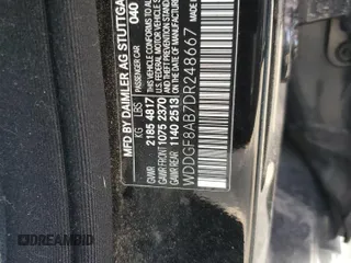2013 Mercedes-Benz C 300 Sport with VIN WDDGF8AB7DR248667, listed as a Copart auction lot 53837375 with 53,973 mi miles and Salvage Title. Bid and sale history available at DreamBid. Image 14.