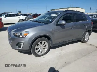 2015 Mitsubishi Outlander Sport 2.4 GT with VIN 4A4AP4AW0FE038259, listed as a Copart auction lot 48536725 with 108,794 mi miles and Salvage Title. Bid and sale history available at carsss.com. Image 1.