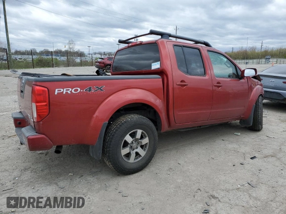 2012 Nissan Frontier Pro-4X z VIN 1N6AD0EV8CC454476, wystawiony jako Copart lot #53110155 z przebiegiem Nie podano mil oraz Szkoda całkowita • Salvage title. Historia ofert i sprzedaży dostępna na DreamBid. Obrazek 3.