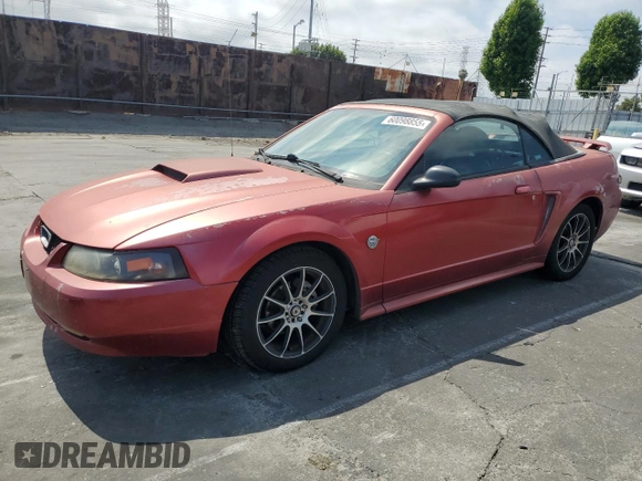 2004 Ford Mustang Deluxe с VIN 1FAFP44614F132348, выставлен на аукционе Copart как лот 60098855 с пробегом 161 683 миль миль и Чистый • Clean title. История ставок и продаж доступна на DreamBid. Изображение 1.