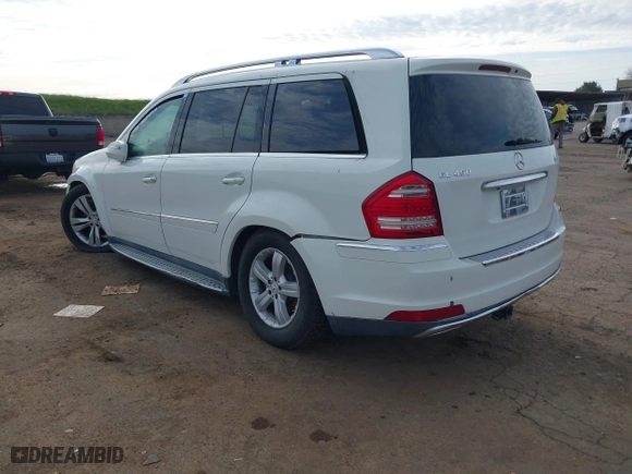 2010 Mercedes-Benz GL-Class GL 450 with VIN 4JGBF7BEXAA557644, listed as a IAAI auction lot 41862216 with 141,849 mi miles. Bid and sale history available at carsss.com. Image 3.