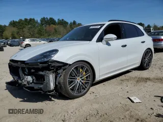 2019 Porsche Cayenne Turbo z VIN WP1AF2AY6KDA80773, wystawiony jako Copart lot #55466655 z przebiegiem 146 919 mil mil oraz Szkoda całkowita • Salvage title. Historia ofert i sprzedaży dostępna na DreamBid. Obrazek 1.