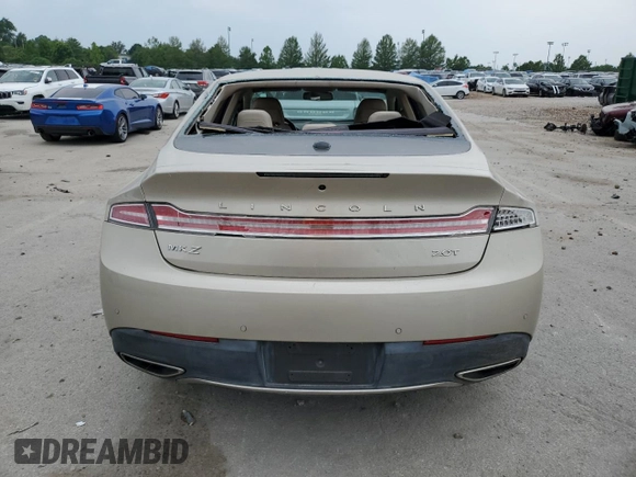 2017 Lincoln MKZ Reserve with VIN 3LN6L5E91HR643308, listed as a Copart auction lot 60479625 with 45,226 mi miles and Salvage title. Bid and sale history available at DreamBid. Image 6.