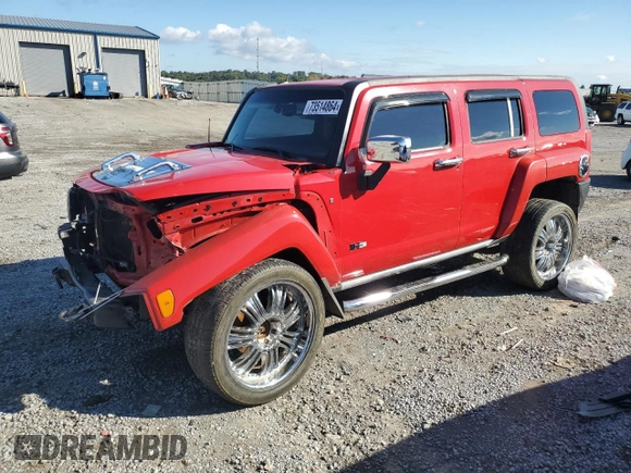 2006 Hummer H3 with VIN 5GTDN136268290754, listed as a Copart auction lot 73514864 with 172,940 mi miles and Salvage Title. Bid and sale history available at carsss.com. Image 1.