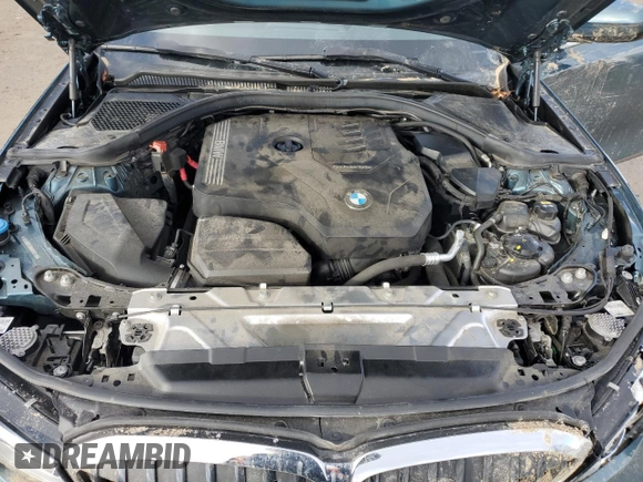 2021 BMW 3 Series 330i xDrive with VIN WBA5R7C03MFK53782, listed as a Copart auction lot 43903465 with 48,445 mi miles and Salvage Title. Bid and sale history available at carsss.com. Image 13.