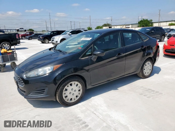 2015 Ford Fiesta S with VIN 3FADP4AJ6FM107674, listed as a Copart auction lot 58808575 with 98,878 mi miles and Salvage title. Bid and sale history available at DreamBid. Image 1.
