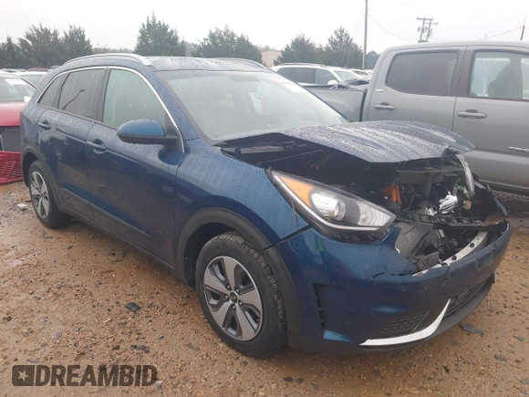 2017 Kia Niro FE with VIN KNDCB3LC8H5048326, listed as a IAAI auction lot 41045713 with 54,304 mi miles. Bid and sale history available at carsss.com. Image 1.